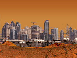 Illustration for article titled Six Earth Cities That Will Provide Blueprints for Martian Settlers